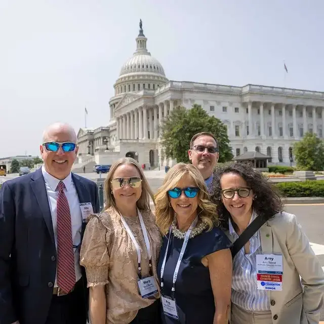 Michael Wood, Mary Sharp, Peggy Tomcheck, Jeff Dicosola, and Amy Sharp.