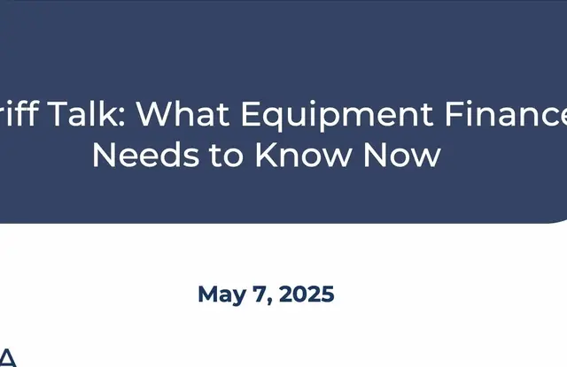 Webinar: Tariff Talk