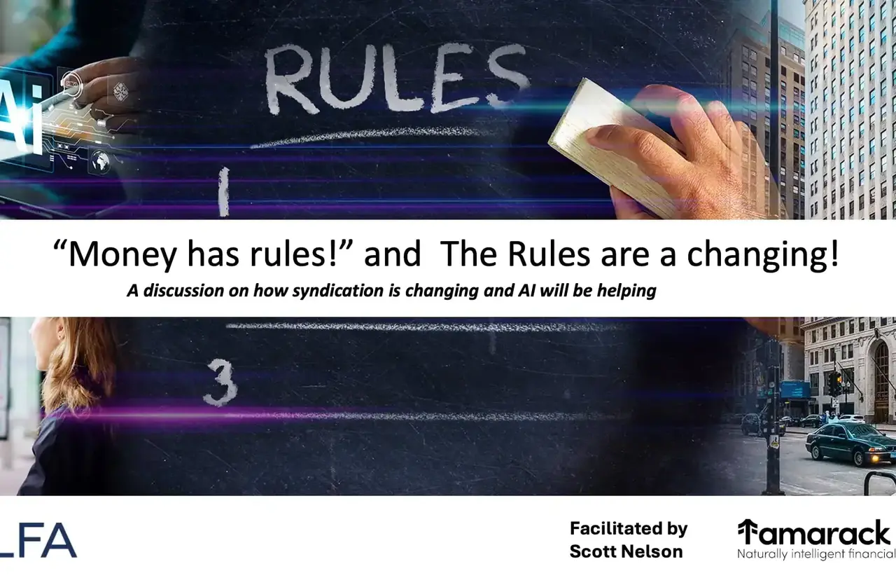 Webinar: Money Has Rules