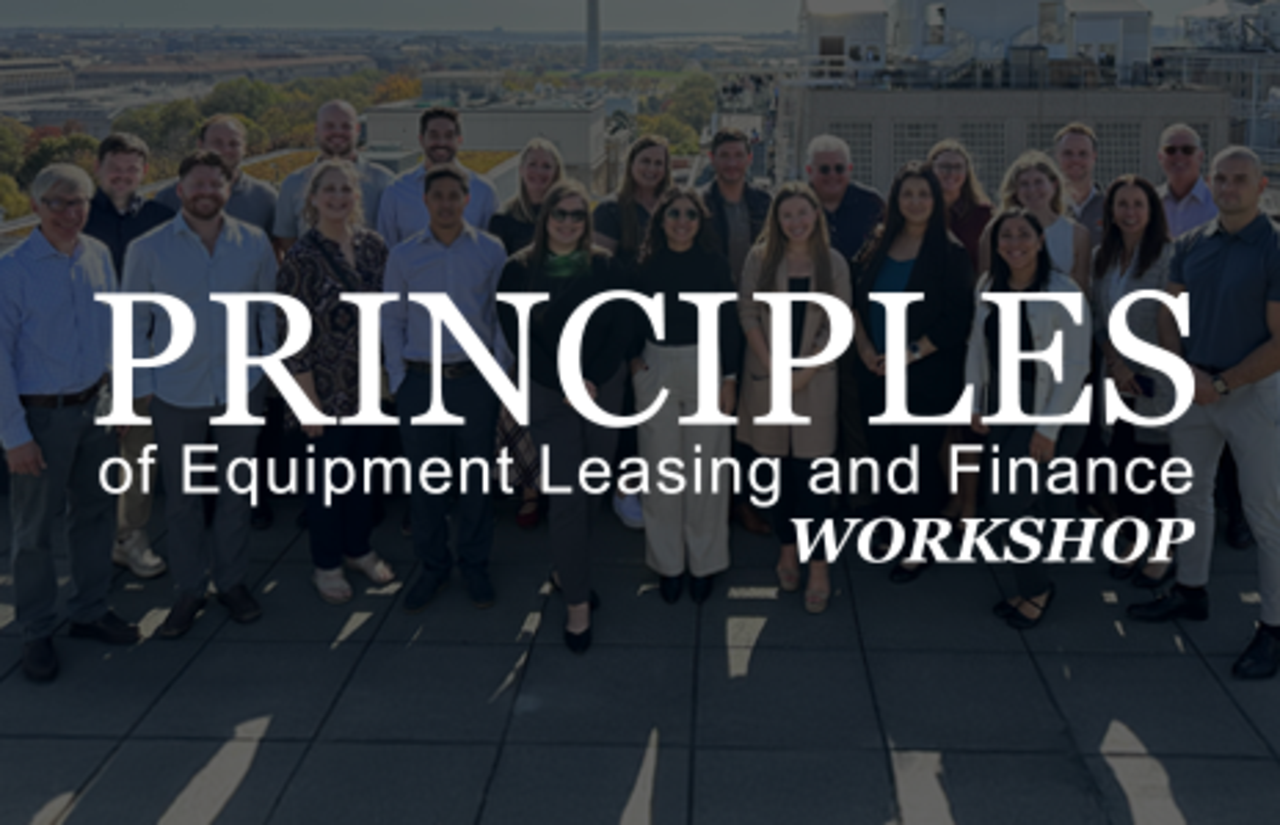 Principles of Equipment Leasing and Finance