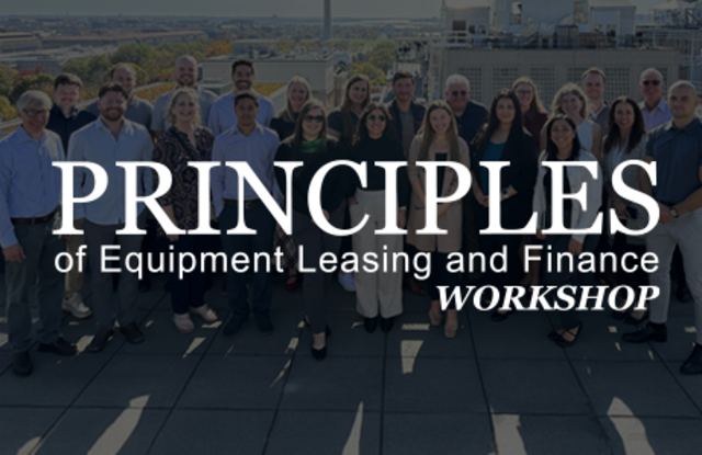 Principles of Equipment Leasing and Finance