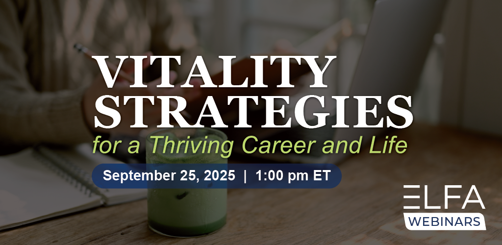 Vitality Strategies for a Thriving Career and Life