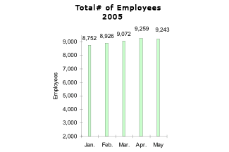 Total Number of Employees