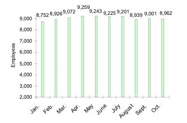 Total Number of Employees