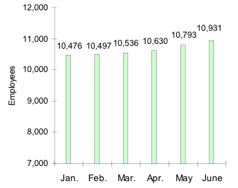 Total Number of Employees