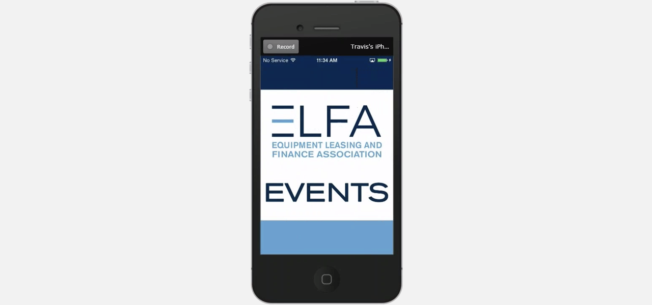 ELFA Events App