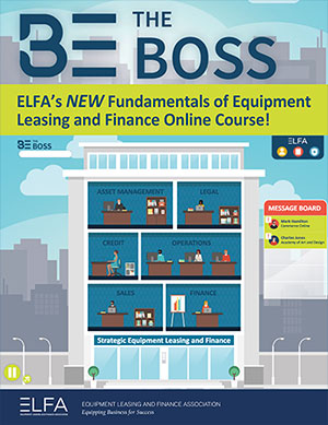 Be The Boss - Fundamentals of Equipment Leasing and Finance Brochure