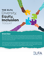 ELFA Diversity, Equity & Inclusion Toolkit Cover